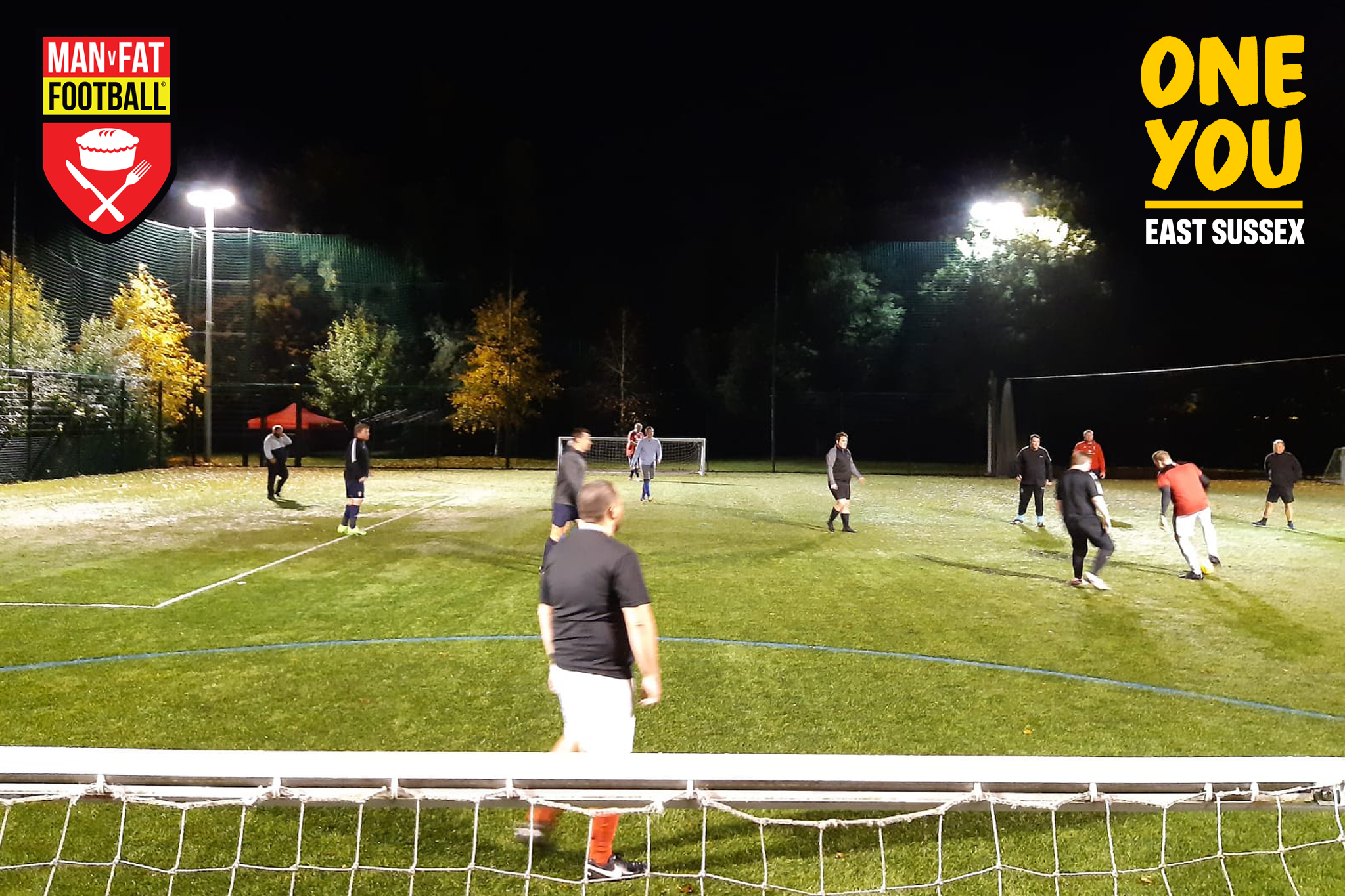 men playing football